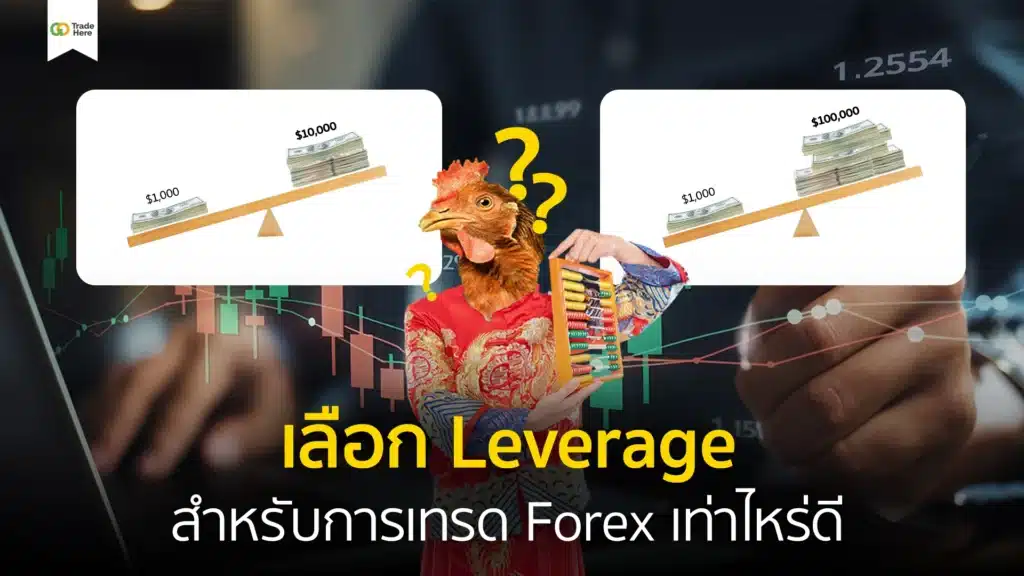 เลือก Leverage สำหรับการเทรด Forex เท่าไหร่ดี