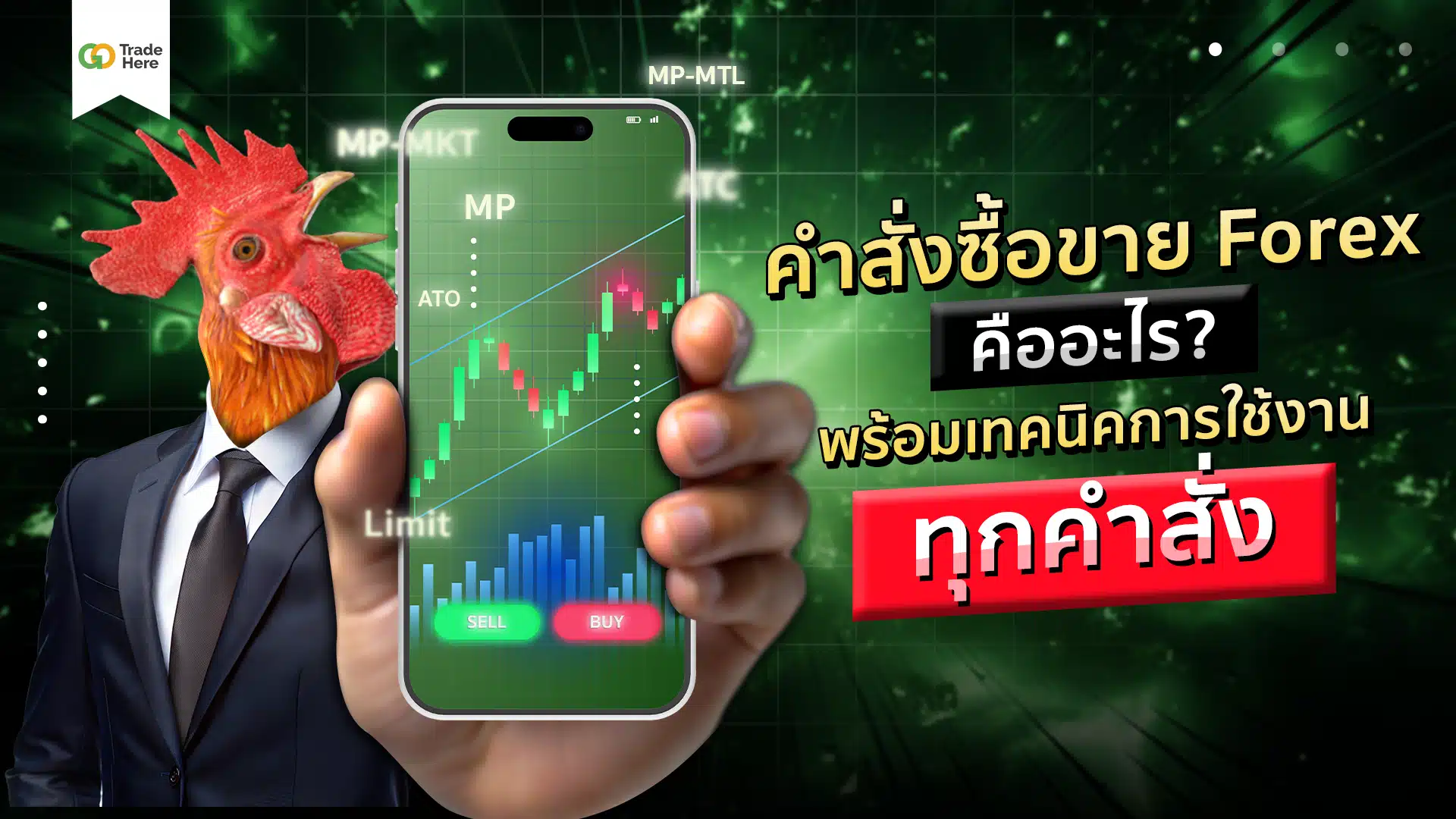 คำสั่งซื้อขาย Forex คืออะไร