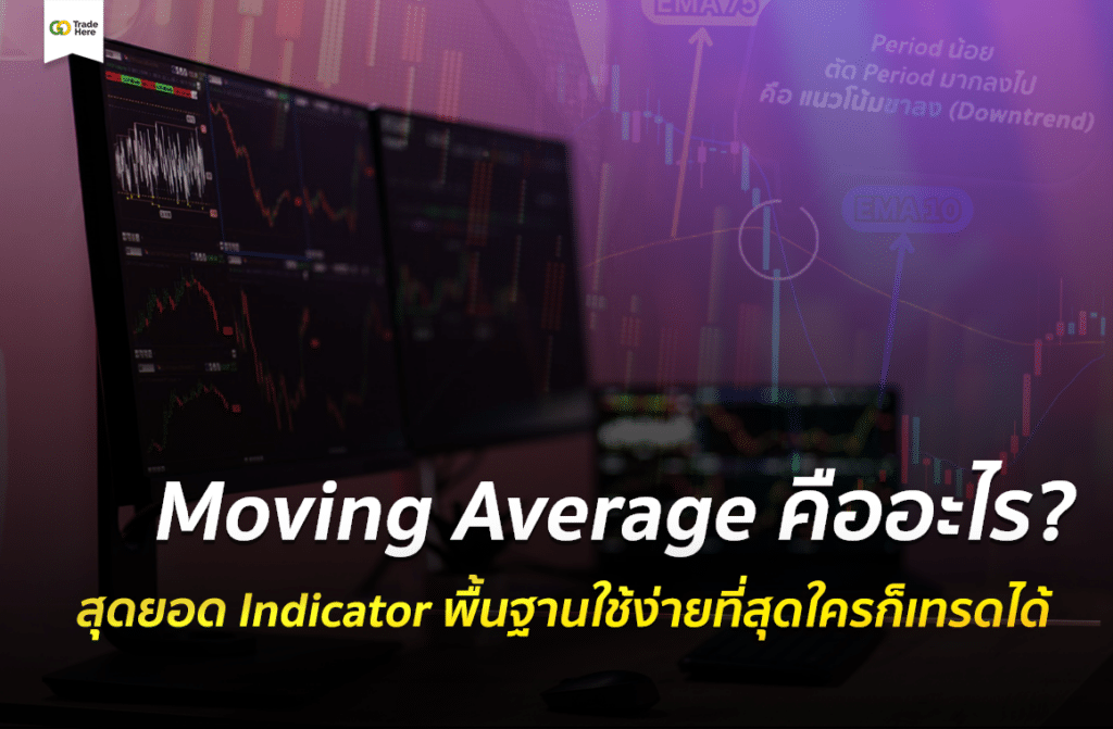 Moving Average คือ อะไร? สุดยอด Indicator พื้นฐานที่ใช้ง่ายที่สุด ใครก็เทรดได้