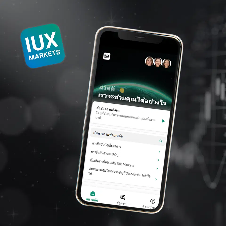 Customer Support ของทาง IUX Markets