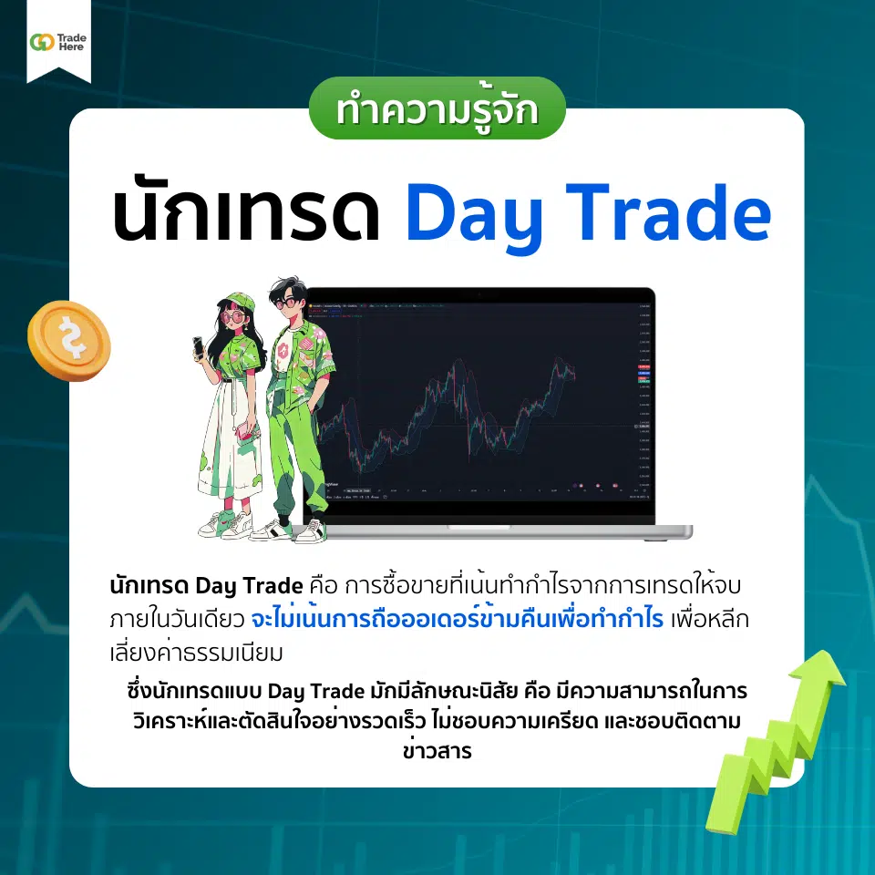 นักเทรดแบบ Day Trade คืออะไร