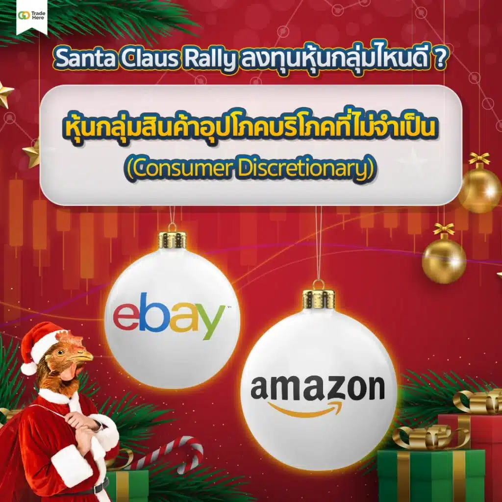 Santa Claus Rally ลงทุนหุ้นกลุ่มสินค้าอุปโภคบริโภคที่ไม่จำเป็น (Consumer Discretionary)